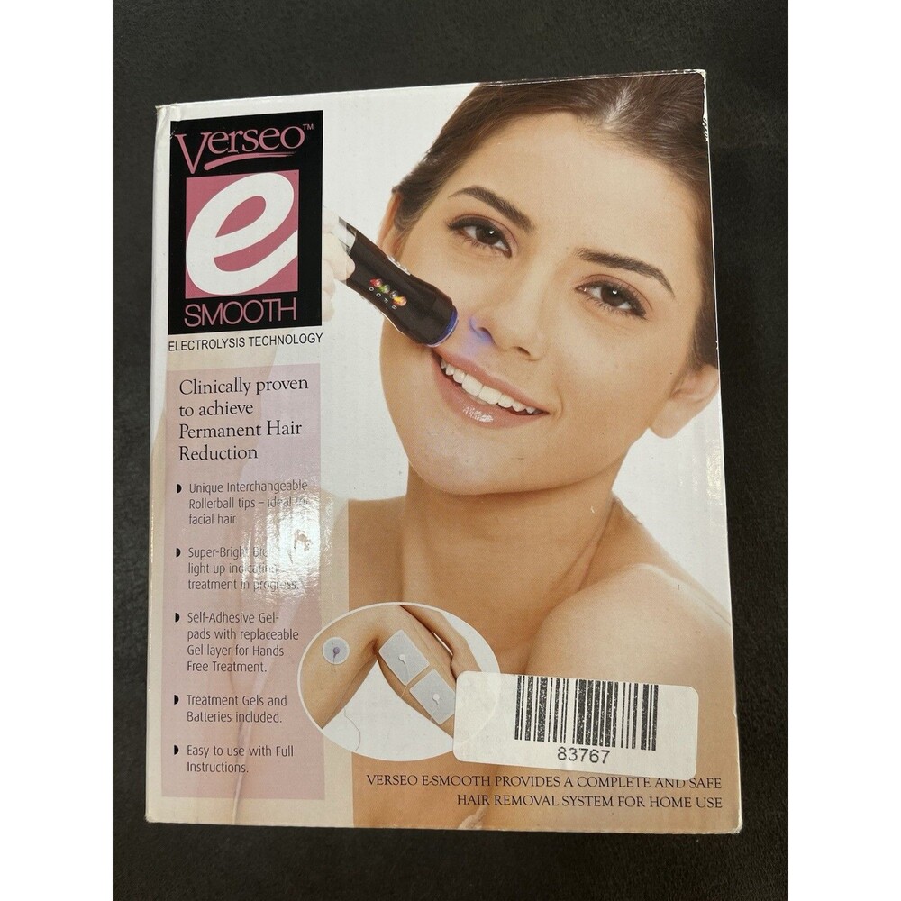 Verseo E Smooth Electrolysis Hair Reduction System Permanent Facial Body New